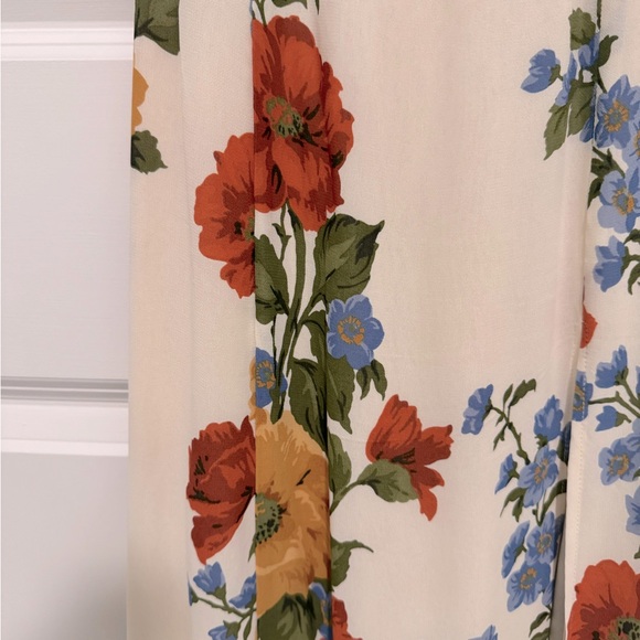 Reformation Juliette Floral Spaghetti Strap Maxi Dress in Formosa - Picture 3 of 8